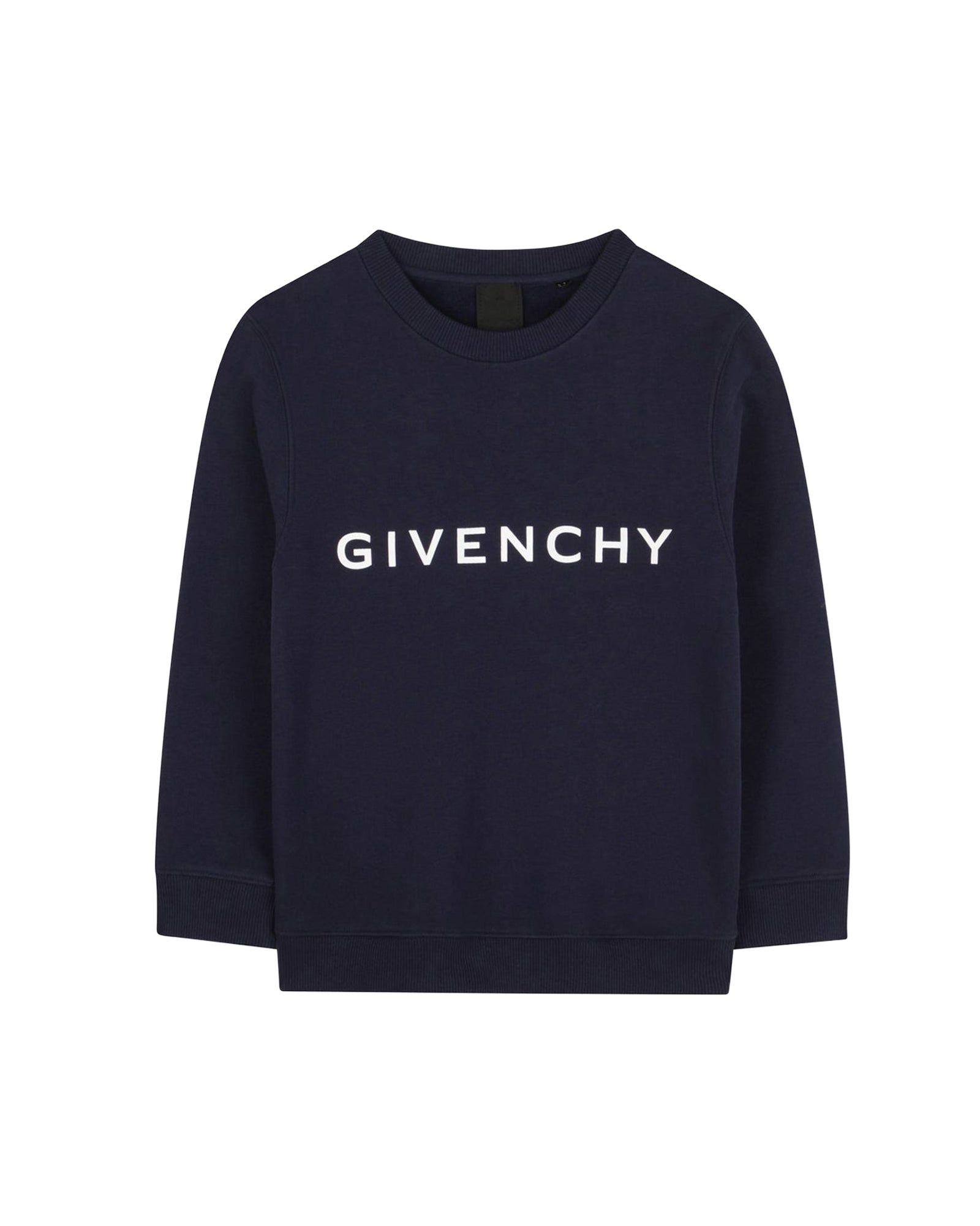 Sweatshirt à motif en molleton - Blue Indigo