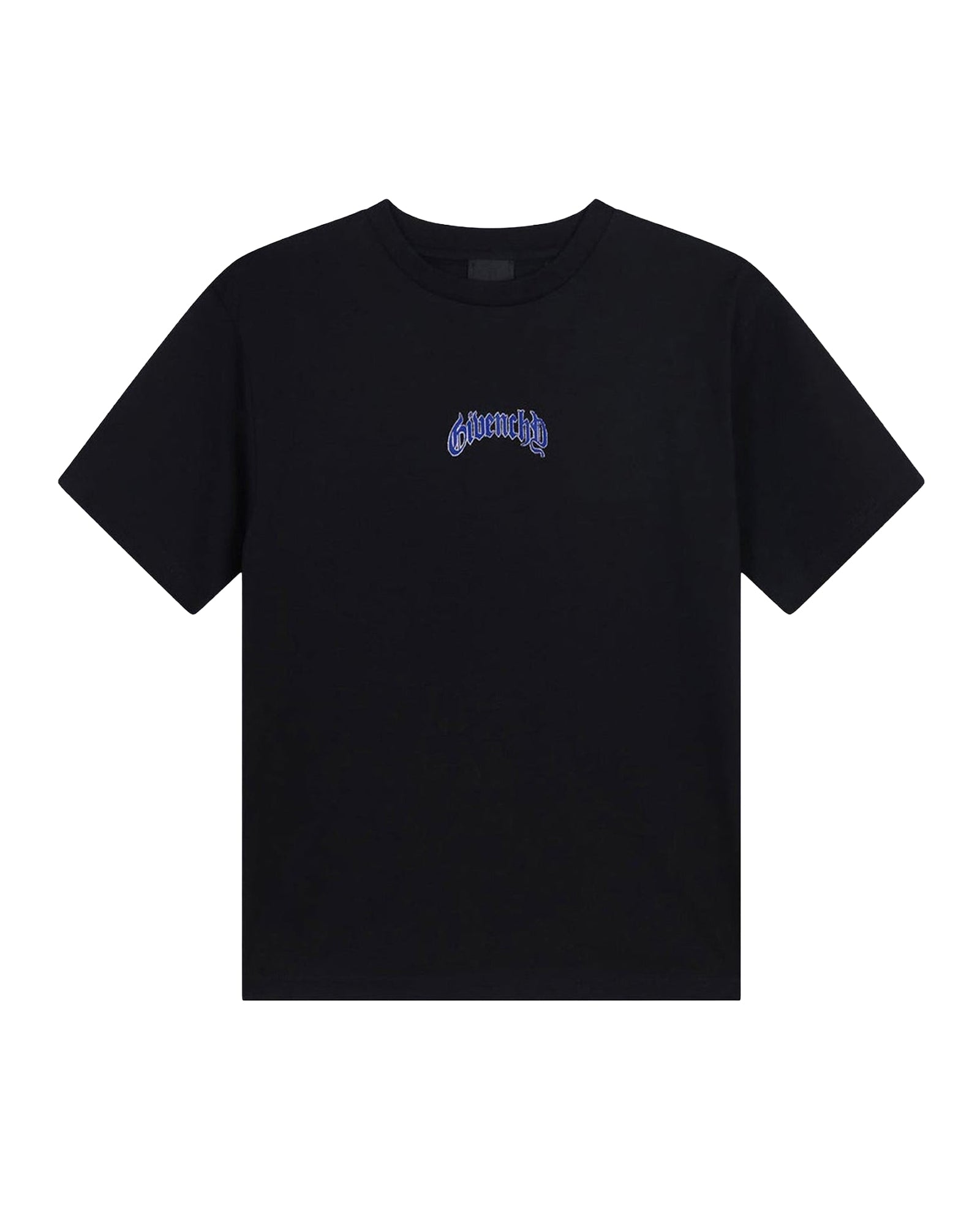 Cotton t-shirt with fancy illustrations - Black