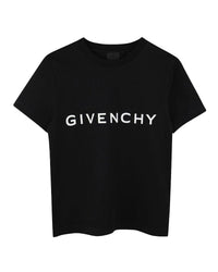 T-shirt à manches courtes en coton - Black