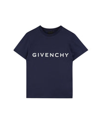 T-shirt à manches courtes en coton - Blue Indigo