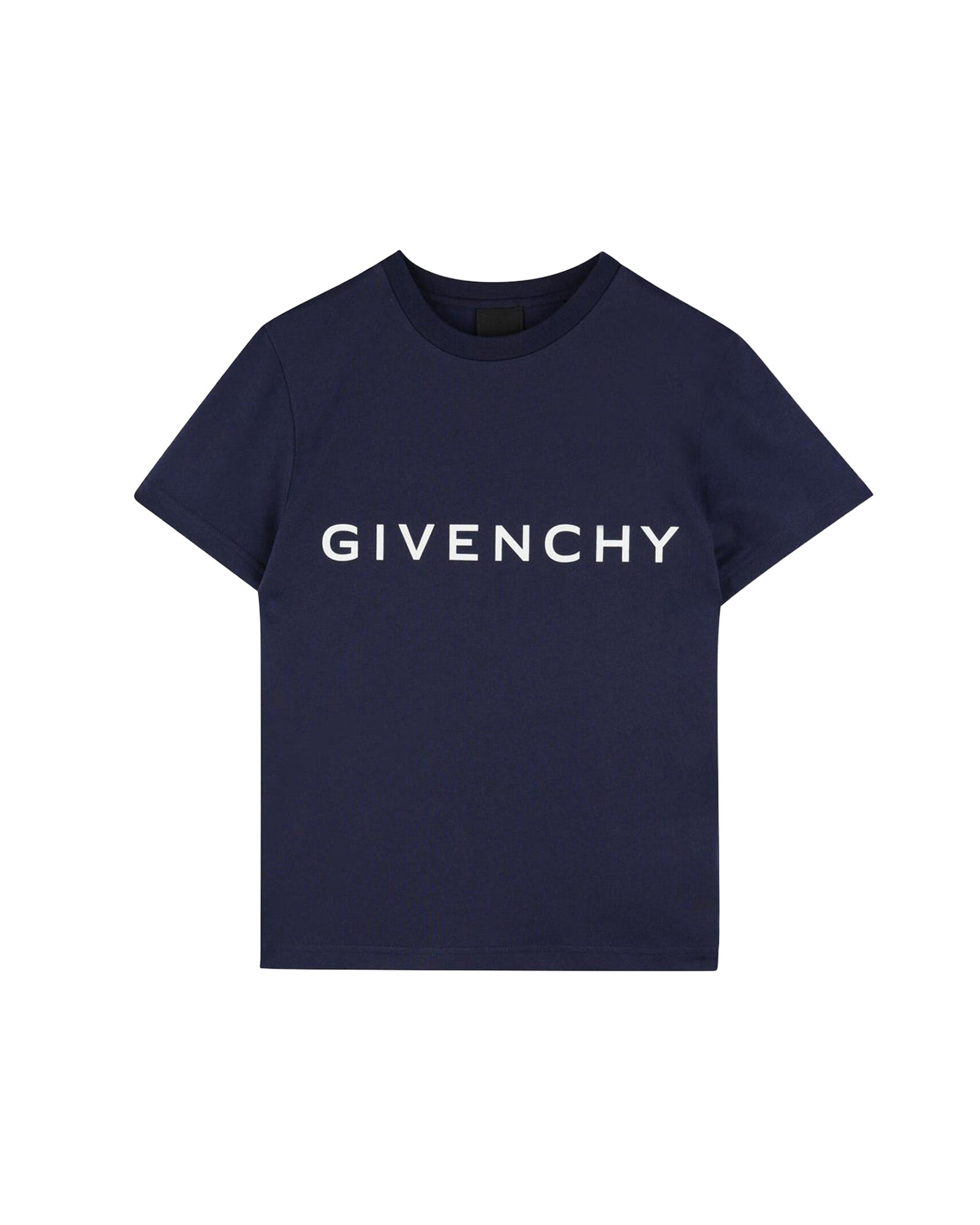 T-shirt à manches courtes en coton - Blue Indigo