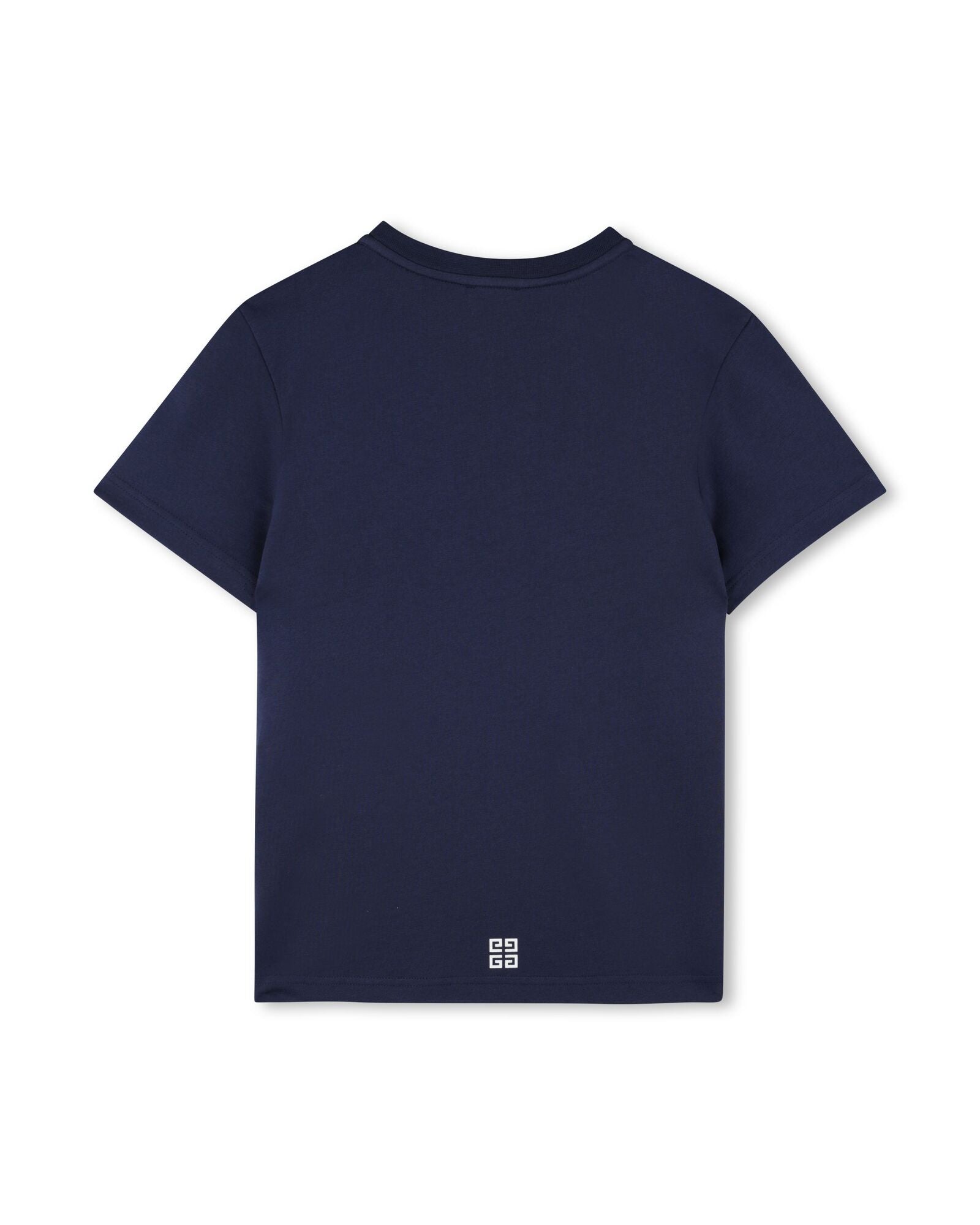 T-shirt à manches courtes en coton - Blue Indigo