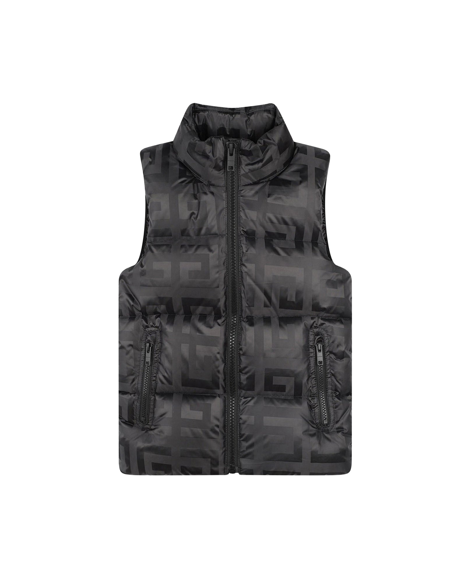 Sleeveless down jacket - Black