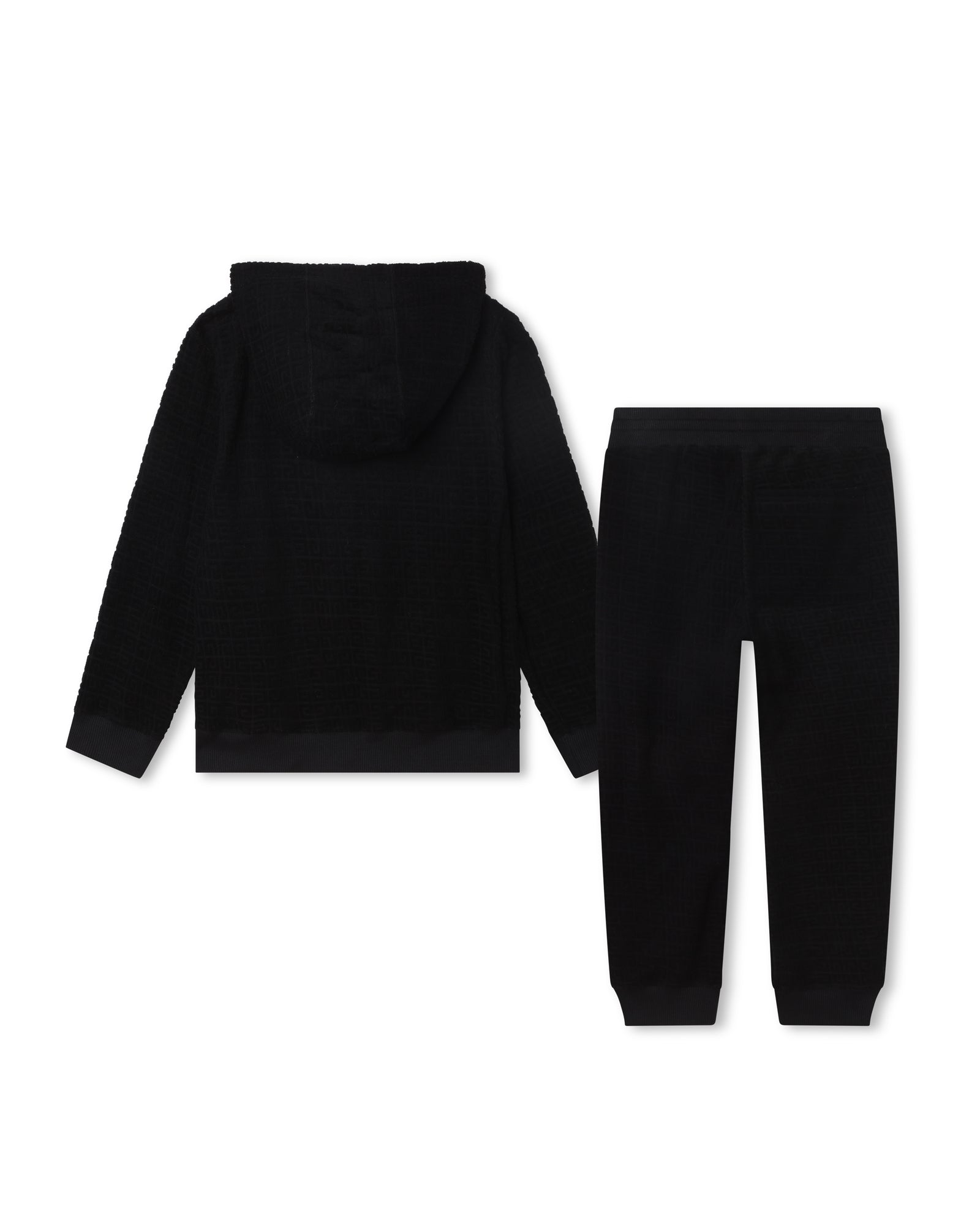Ensemble 2 pièces en éponge de coton - Black