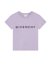 T-shirt à manches courtes en coton - Mauve