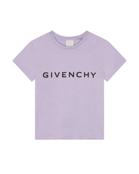 T-shirt à manches courtes en coton - Mauve
