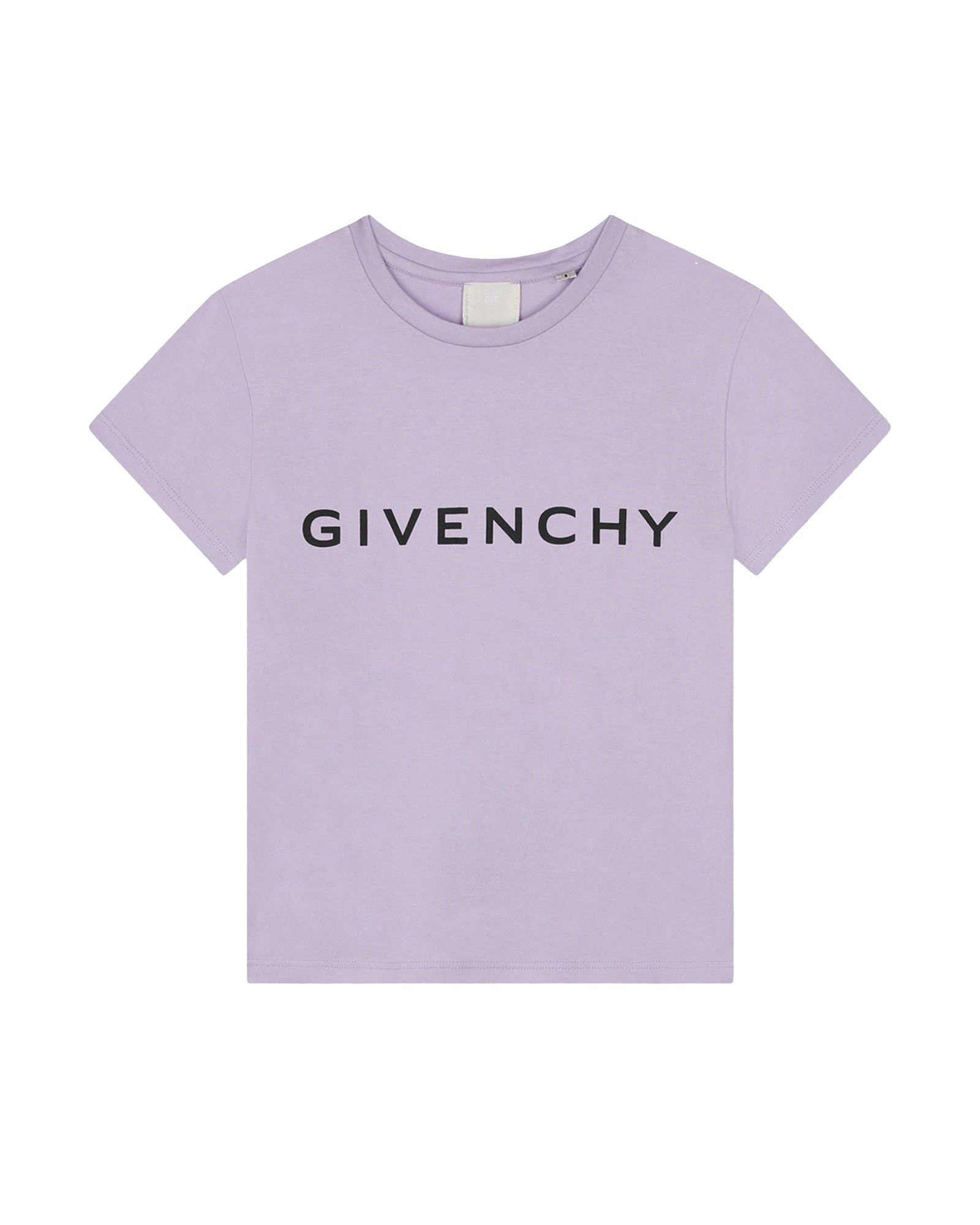 T-shirt à manches courtes en coton - Mauve