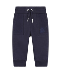 Pantalon à poches en coton - Blue Indigo