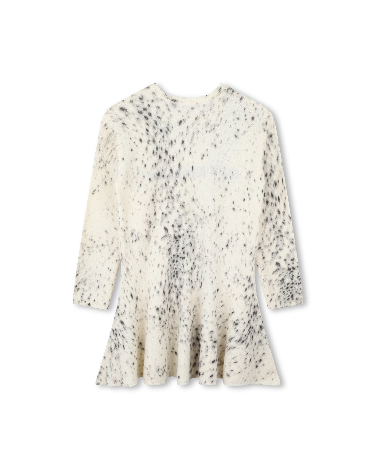 Robe à imprimé Ocelot en laine - Unique