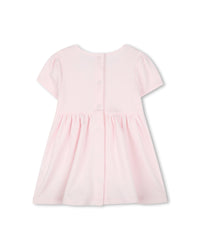 Ensemble robe et bandeau en coton - Marshmallow