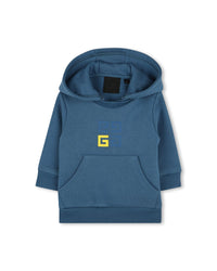 Cotton jogging bottoms sweatshirt set - Blue Ashes