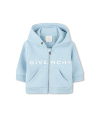 Cardigan jogging en coton - Eau