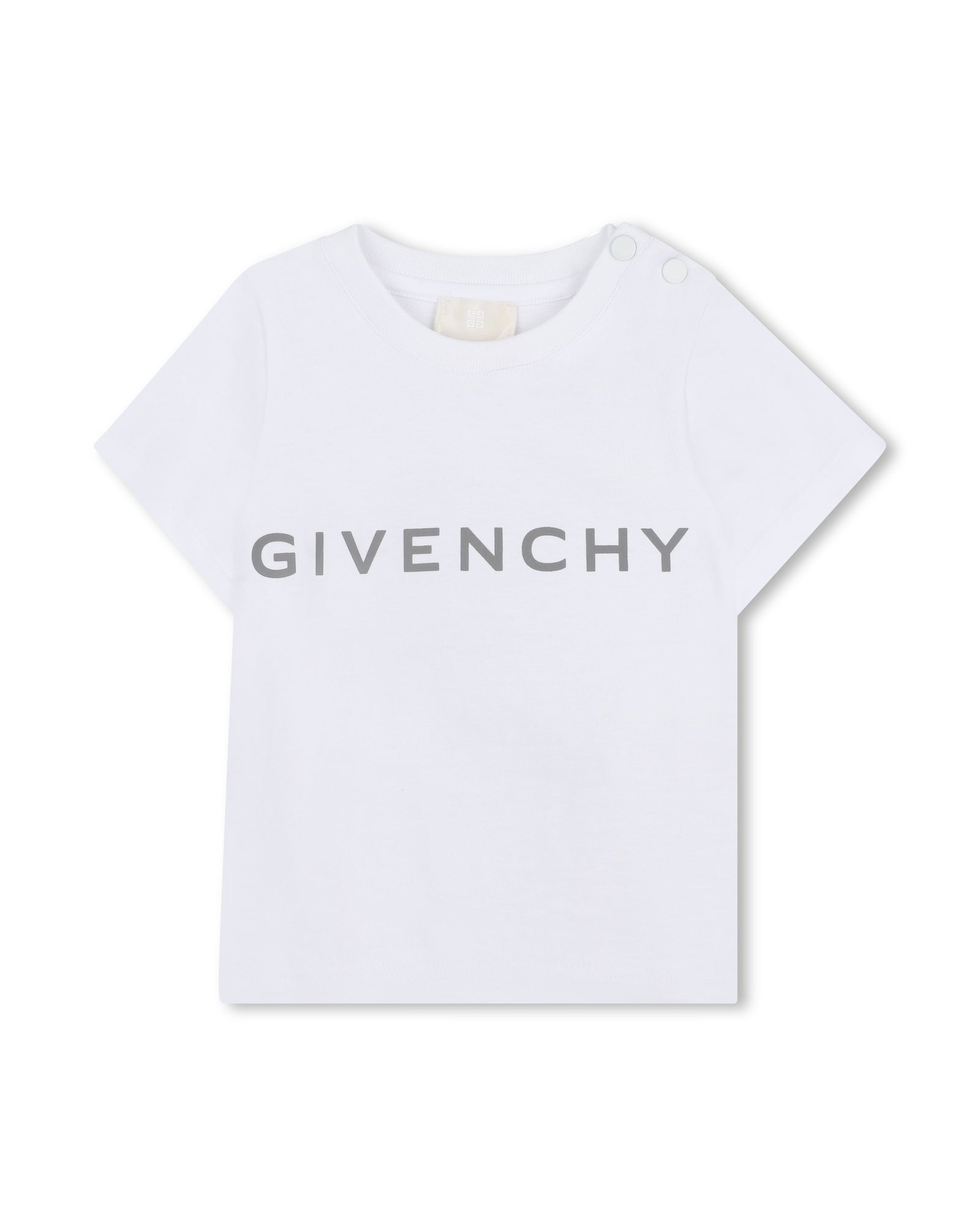 Short-sleeved cotton T-shirt - White