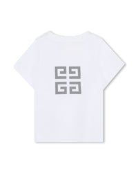 Short-sleeved cotton T-shirt - White