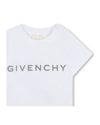 Short-sleeved cotton T-shirt - White
