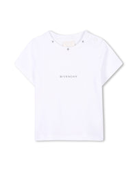 T-shirt manches courtes en coton - Blanc