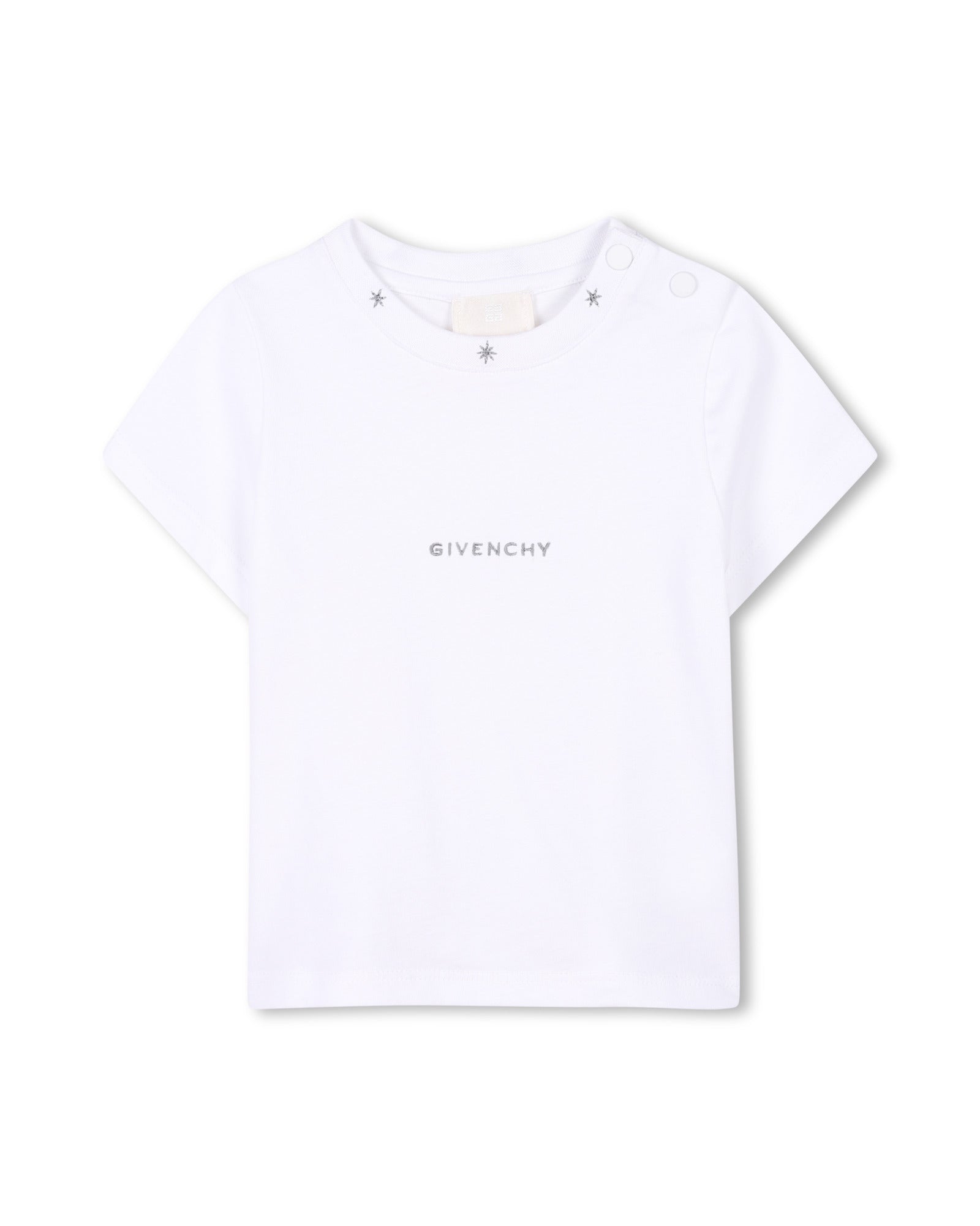 T-shirt manches courtes en coton - Blanc