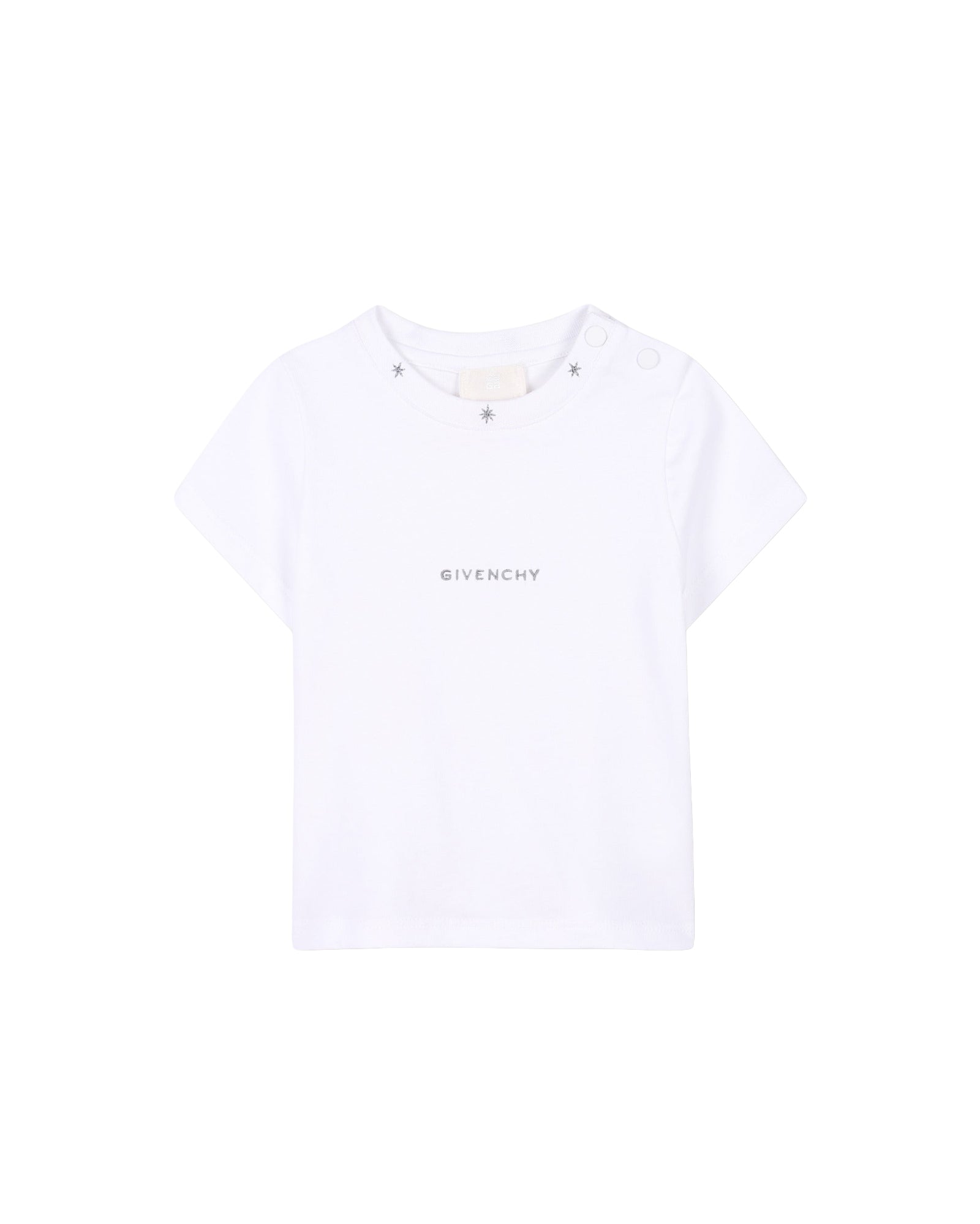 T-shirt manches courtes en coton - Blanc