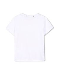 T-shirt manches courtes en coton - Blanc
