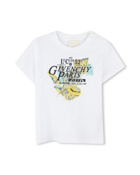 T-shirt manches courtes en coton - Blanc