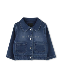 Cardigan en denim - Denim Blue