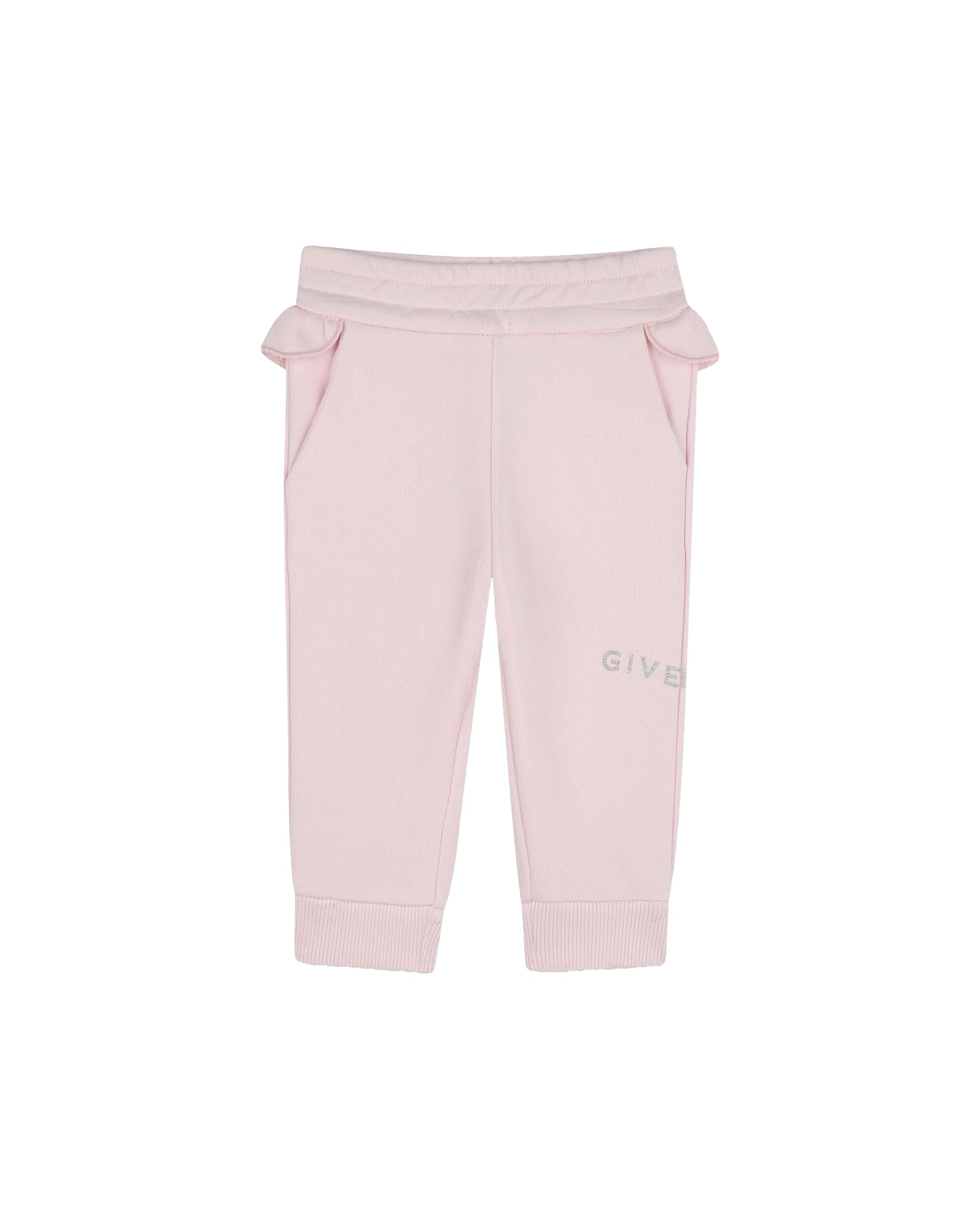 Cotton jogging trousers - Marshmallow