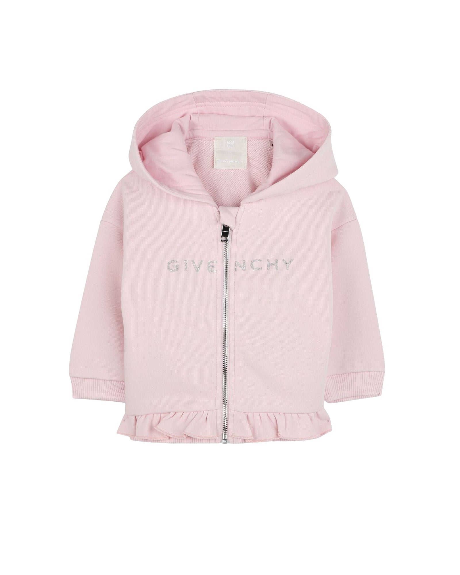 Cotton jogging cardigan - Marshmallow
