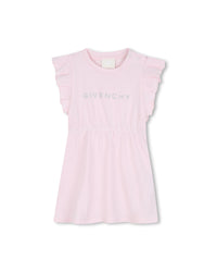 Cotton jersey dress - Marshmallow