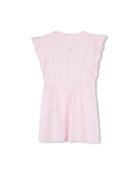 Cotton jersey dress - Marshmallow