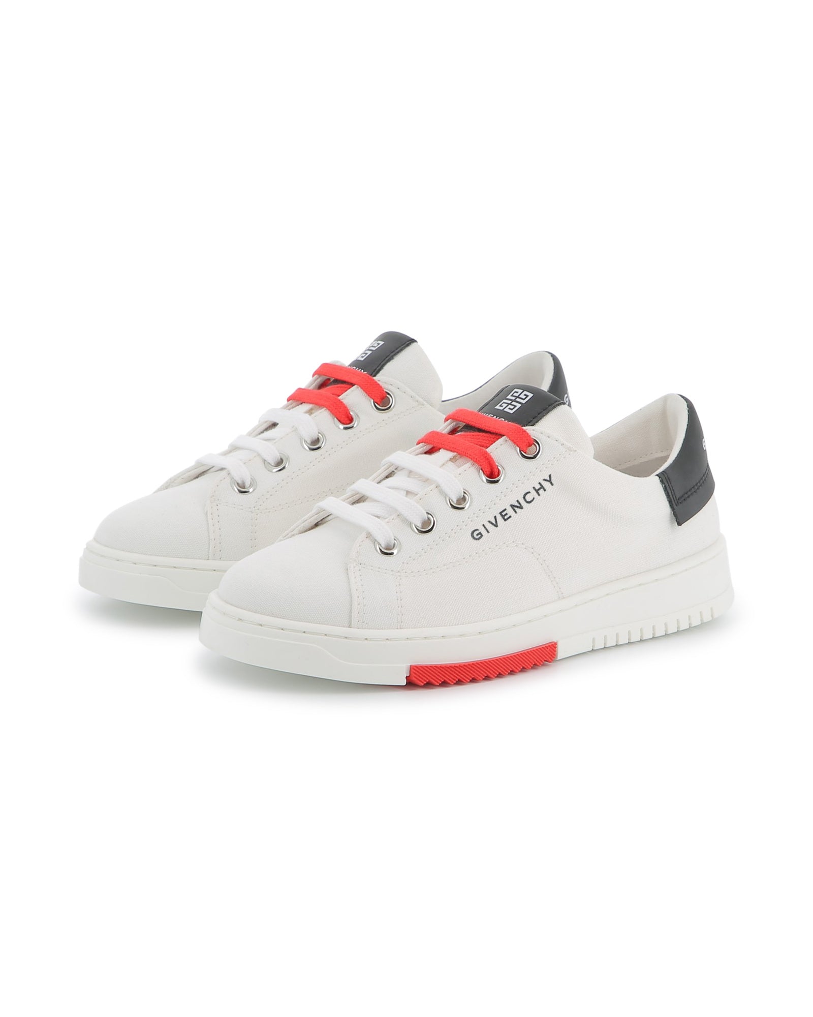 Baskets à lacets - Blanc