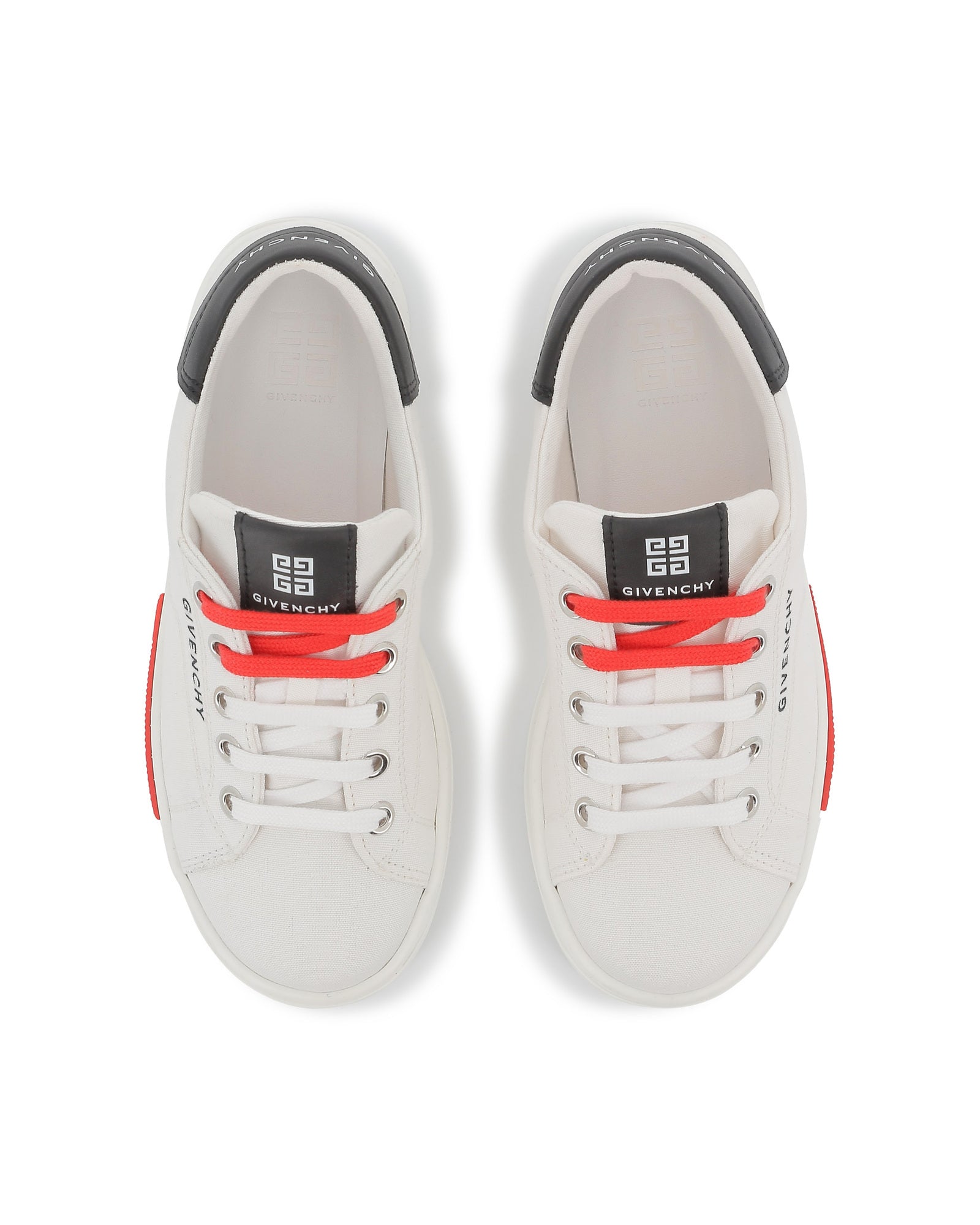 Baskets à lacets - Blanc