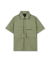 Chemise avec broderie - Deep Olive