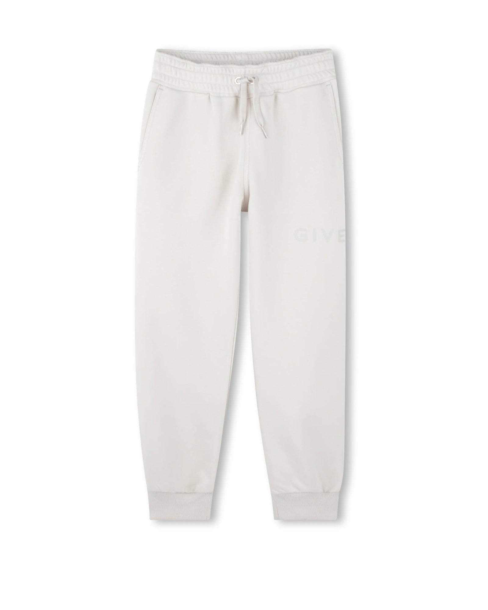 Pantalon à taille élastiquée en coton - Lime Stone