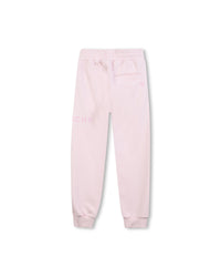 Pantalon à taille élastiquée en coton - Marshmallow