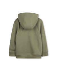 Cotton hoodie - Deep Olive