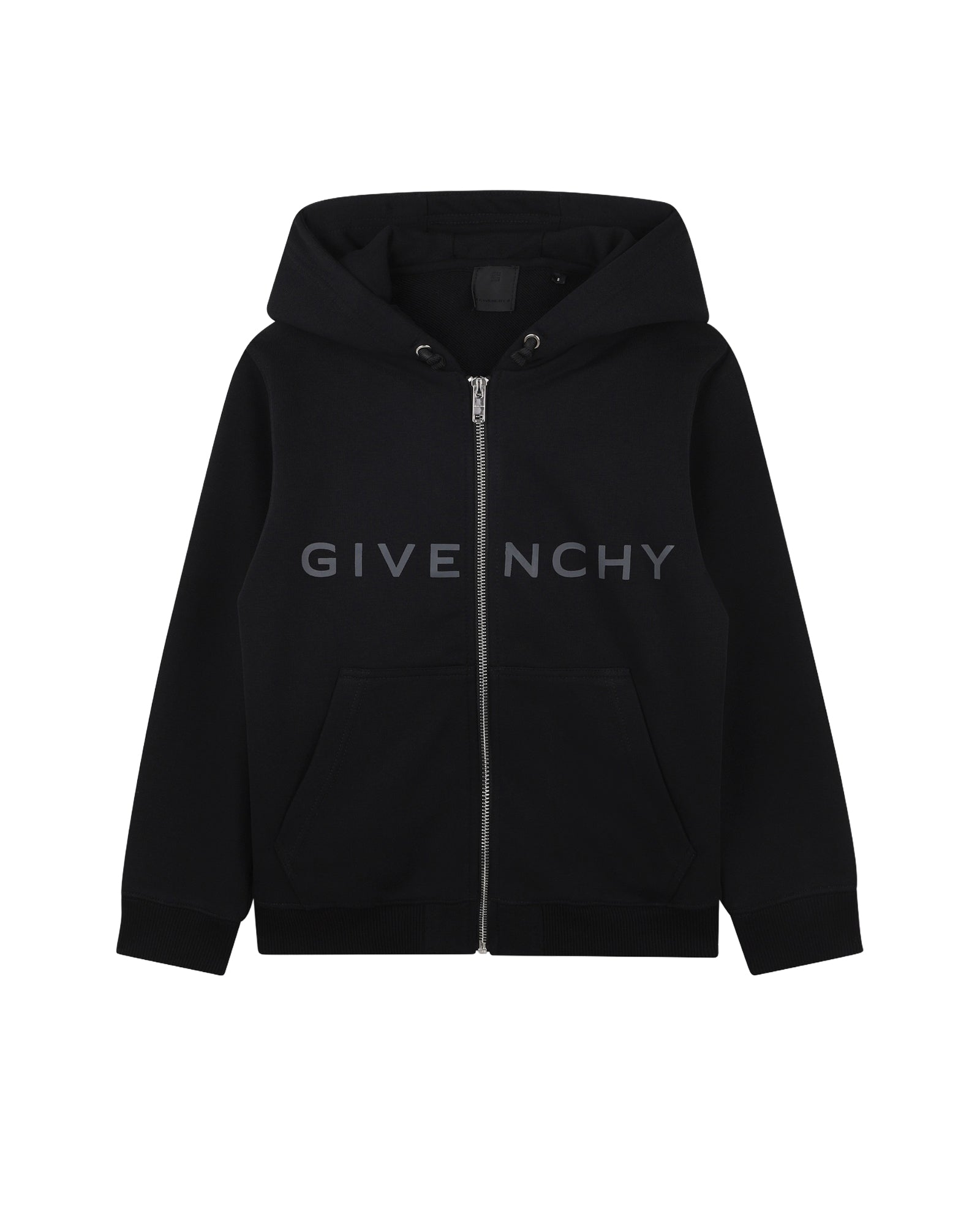 Hooded fleece waistcoat - Black