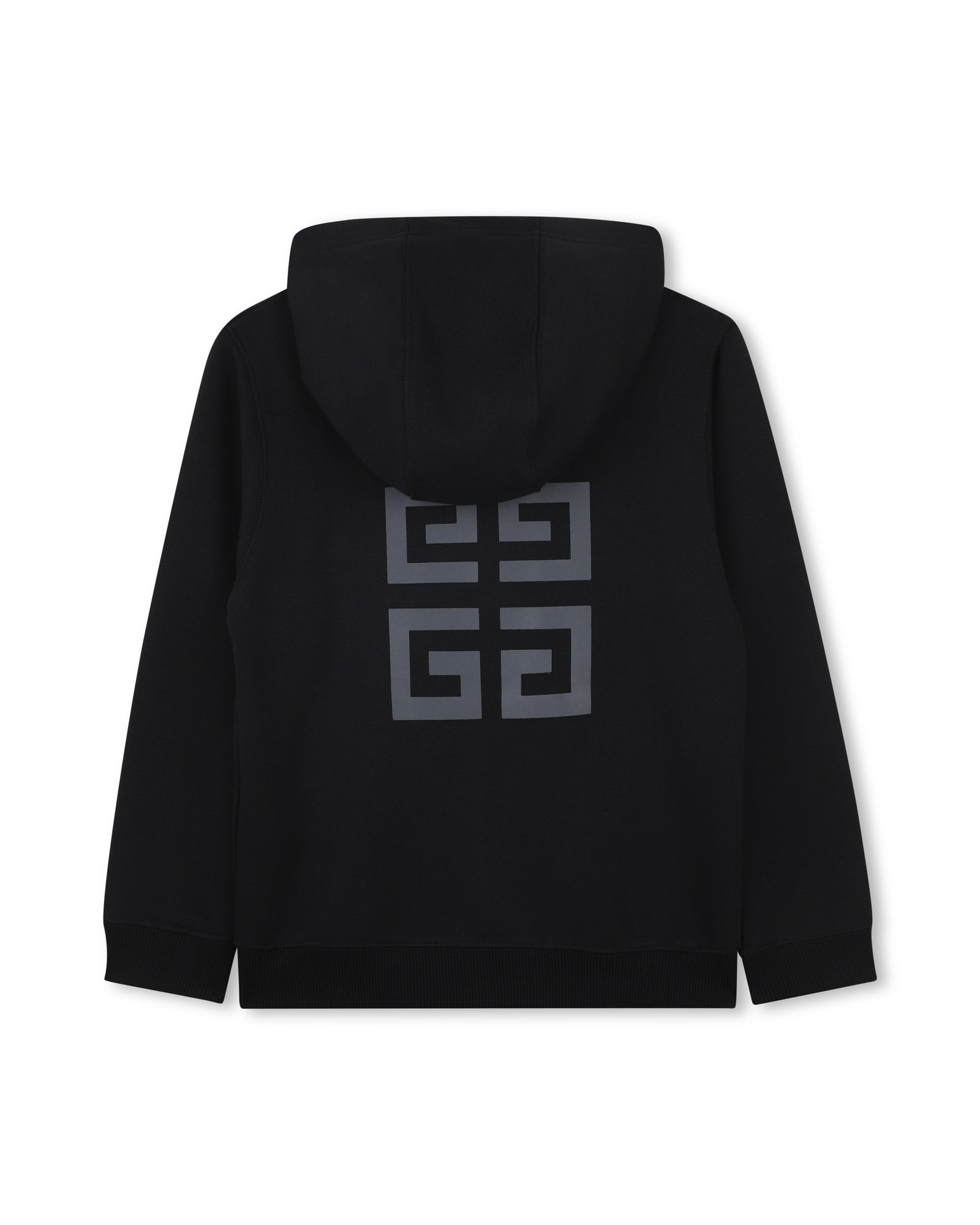 Hooded fleece waistcoat - Black