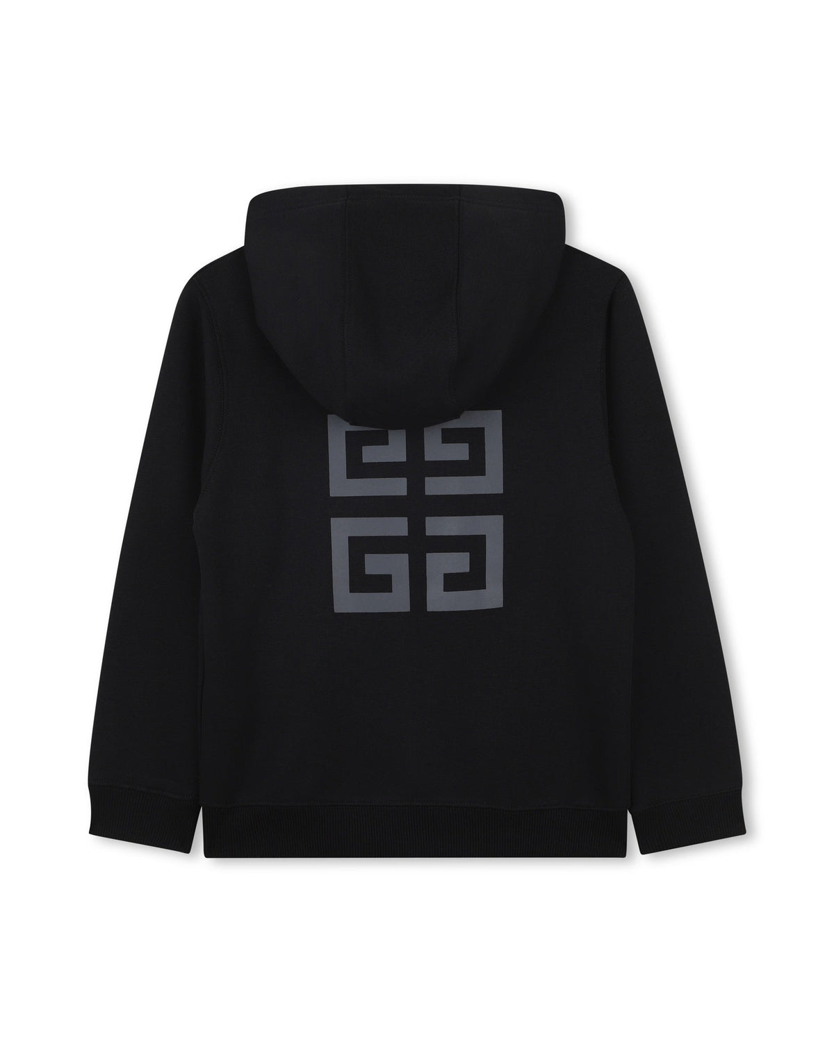 Gilet à capuche en molleton - Black