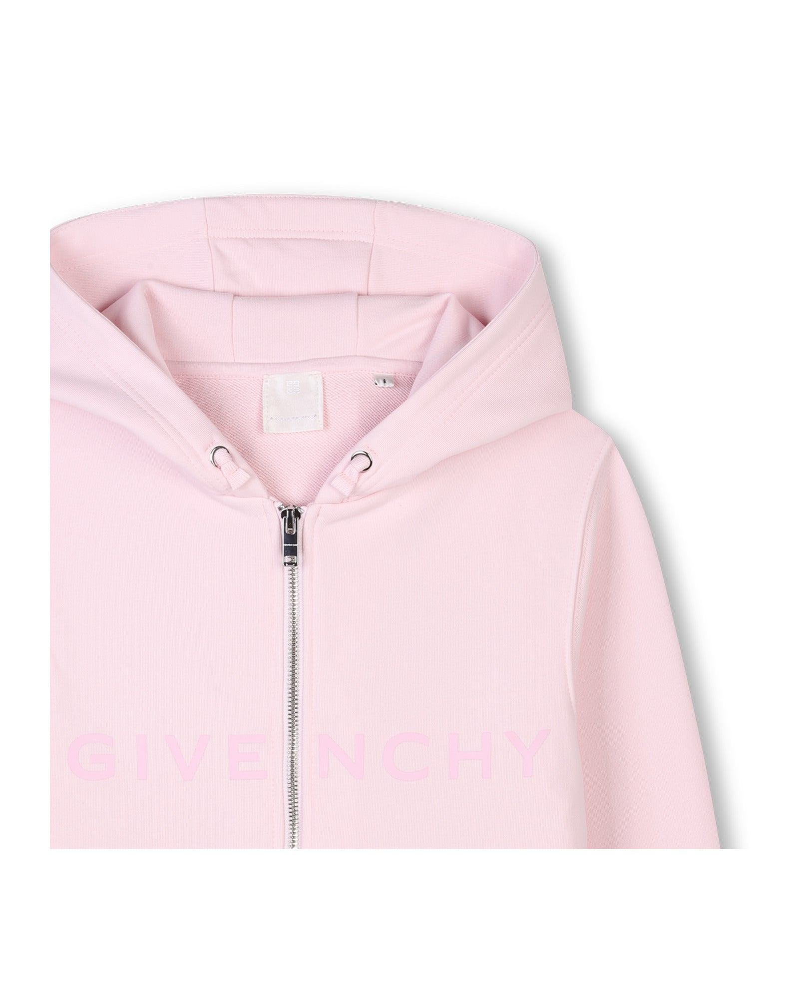Cardigan à capuche en molleton - Marshmallow
