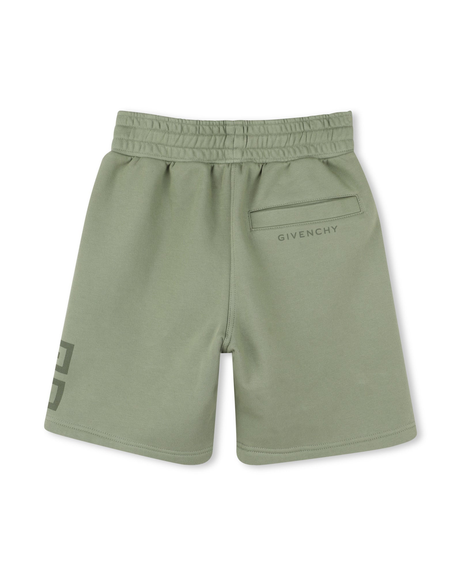 Short à taille élastiquée - Deep Olive
