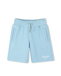 Short à taille élastiquée - Eau