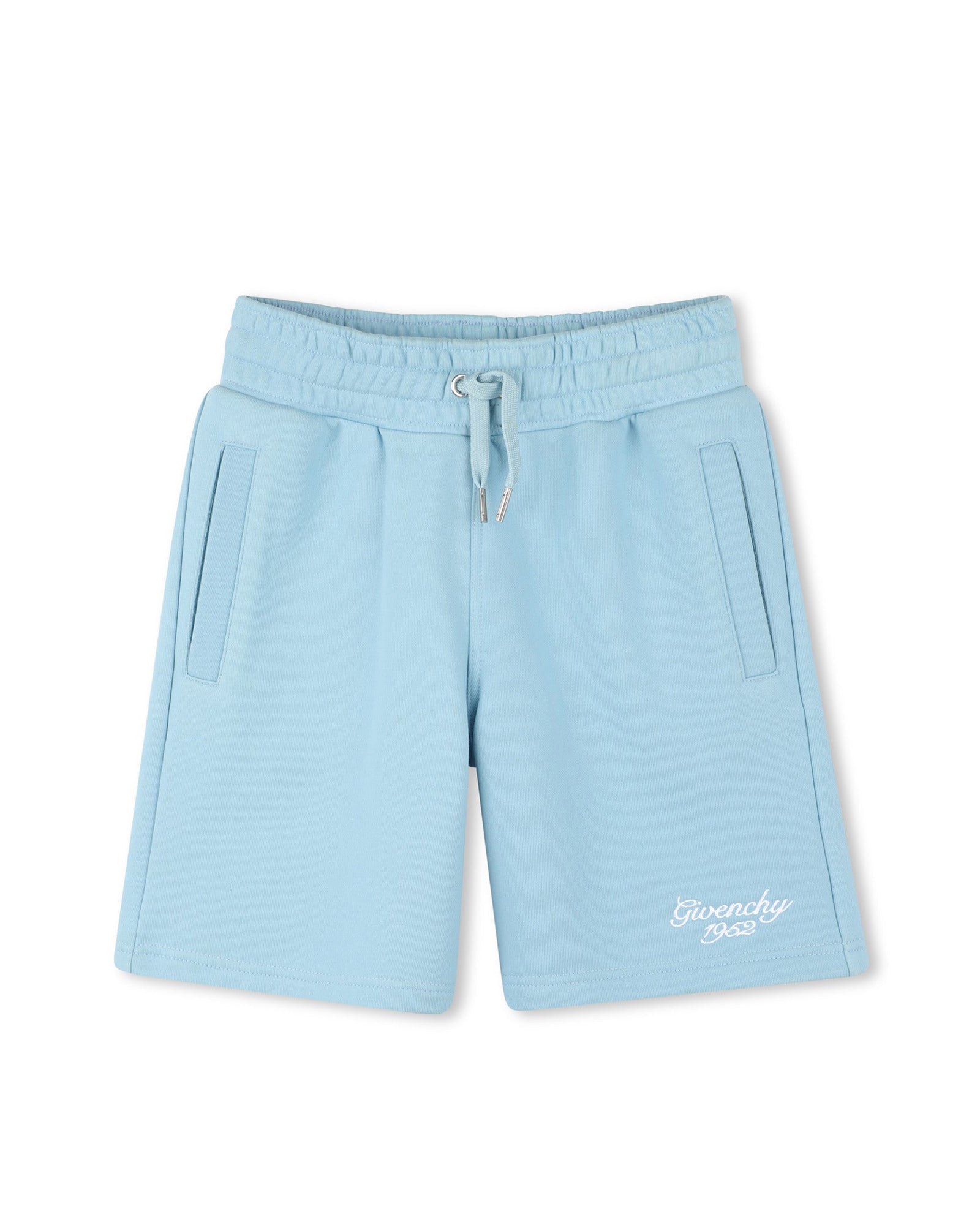 Short à taille élastiquée - Eau