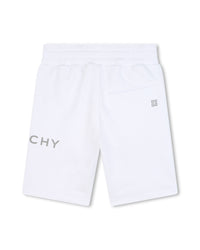 Fleece shorts - White