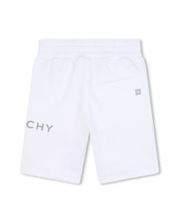 Short en molleton - Blanc