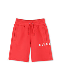 Short à taille élastiquée - Rouge Bandanas
