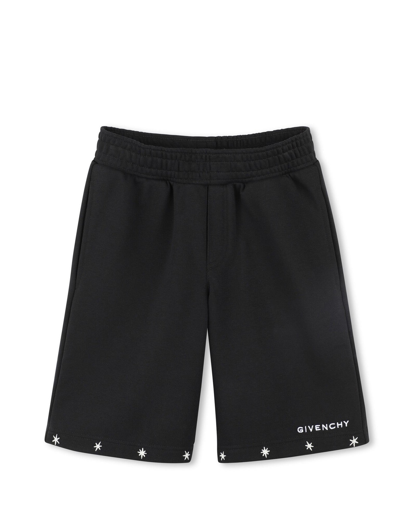 Short à taille élastiquée - Black