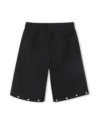 Short à taille élastiquée - Black