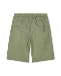 Poplin Bermuda shorts - Deep Olive