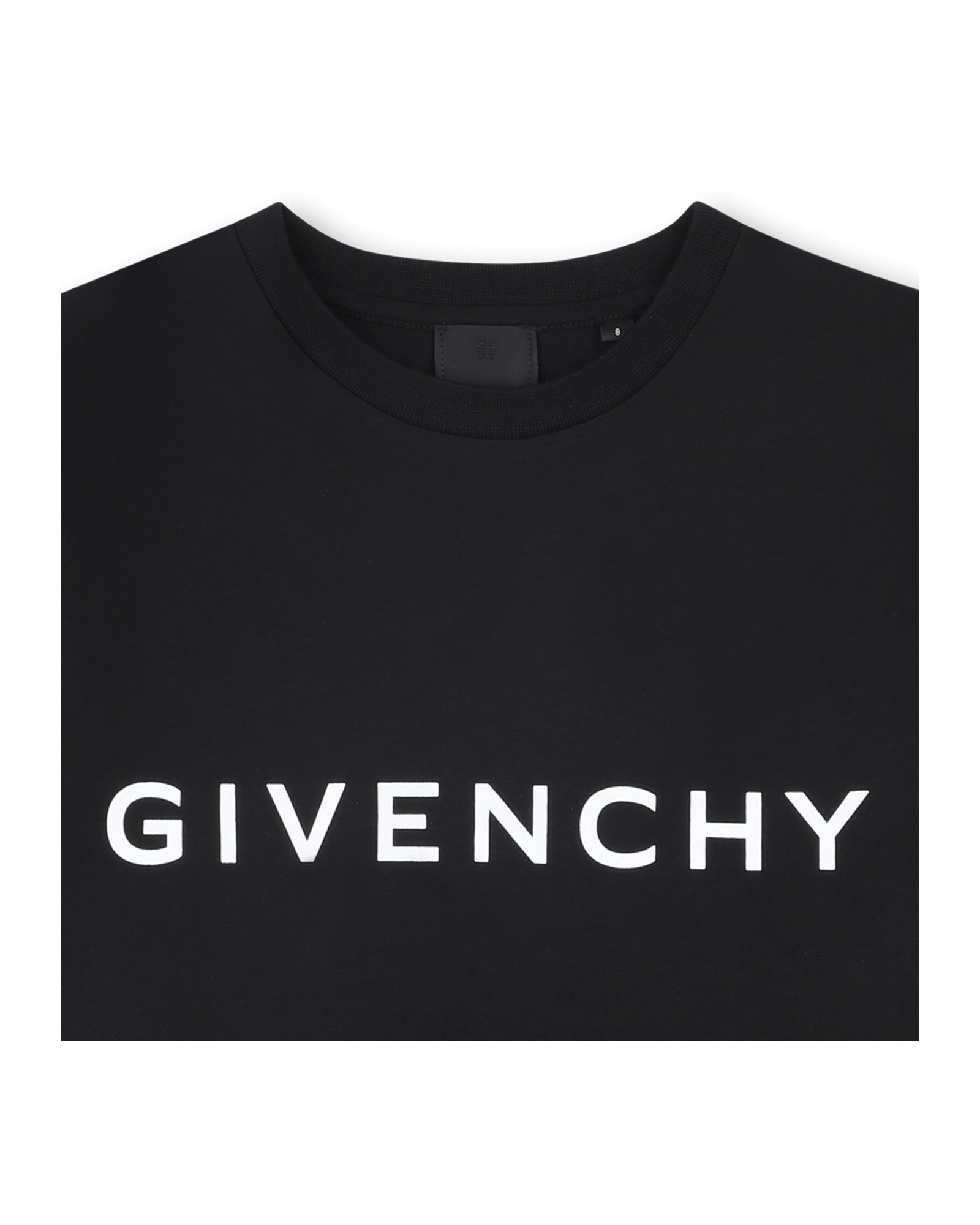 T-shirt avec impression en coton - Black