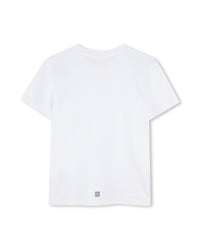 T-shirt manches courtes en coton - Blanc